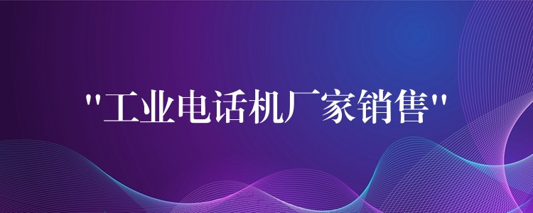 “工業(yè)電話機廠家銷售” “工業(yè)電話機廠家銷售”