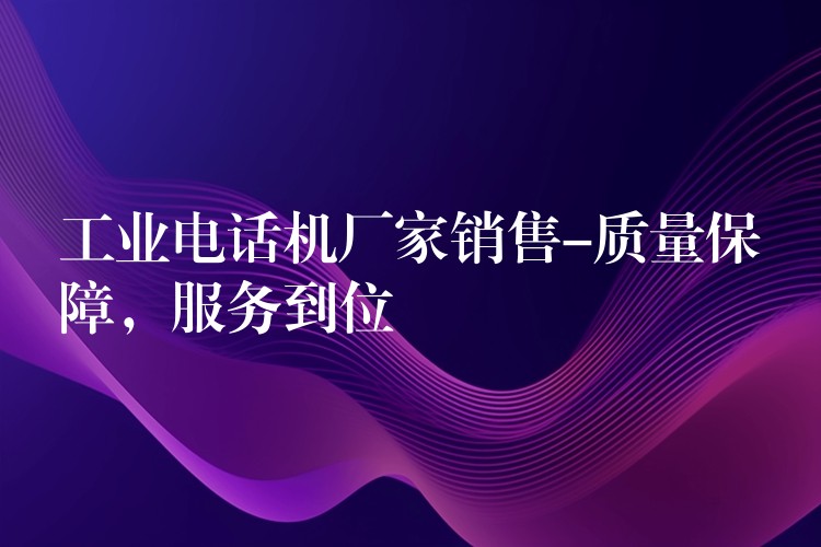工業(yè)電話機(jī)廠家銷售-質(zhì)量保障，服務(wù)到位
