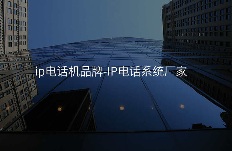  ip電話機品牌-IP電話系統(tǒng)廠家