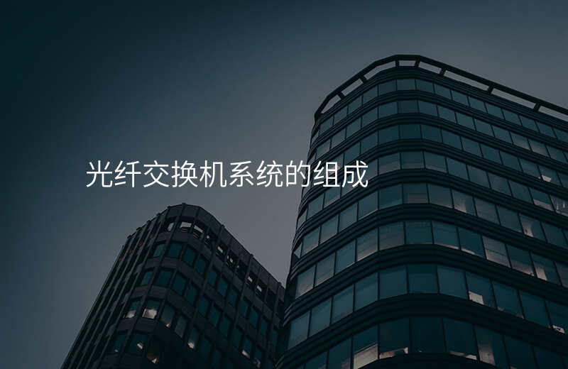 光纖交換機系統(tǒng)的組成