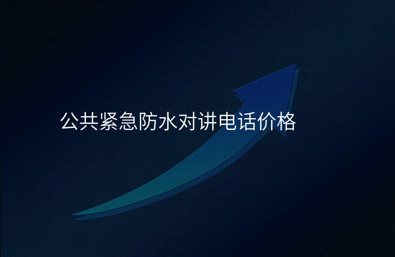  公共緊急防水對講電話價格